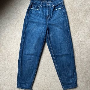 American Eagle high rise mom jean